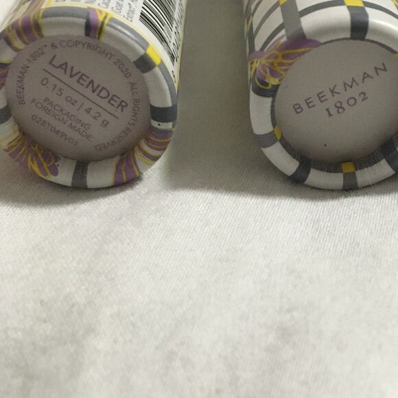 3 - Beekman 1802 Lavender Goat MILk LIp Balm NIB .15 oz Made in the USA - Picture 4 of 4